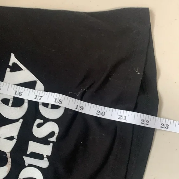 Disney Mickey Mouse Girls Size Large Black Short Sleeve Shirt - Picture 6 of 6